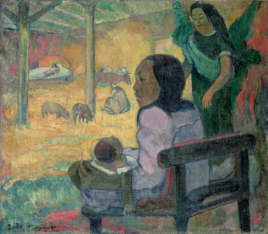 Detail of Be Be, 1896 by Paul Gauguin