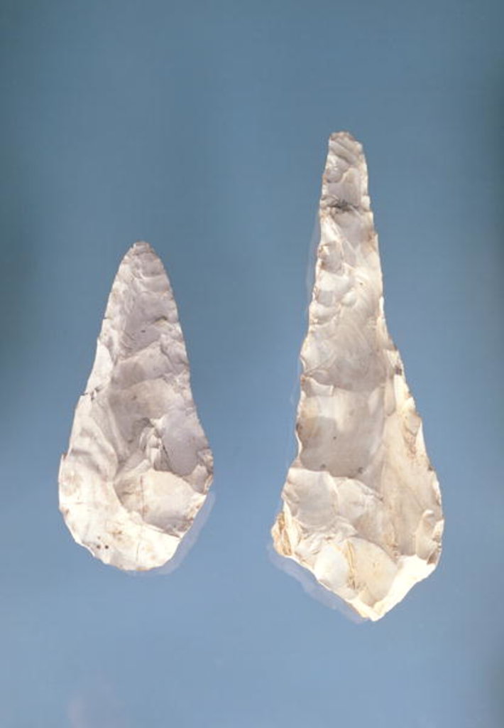 Detail of Two-sided blades, Lower Acheulean Period by Paleolithic Paleolithic