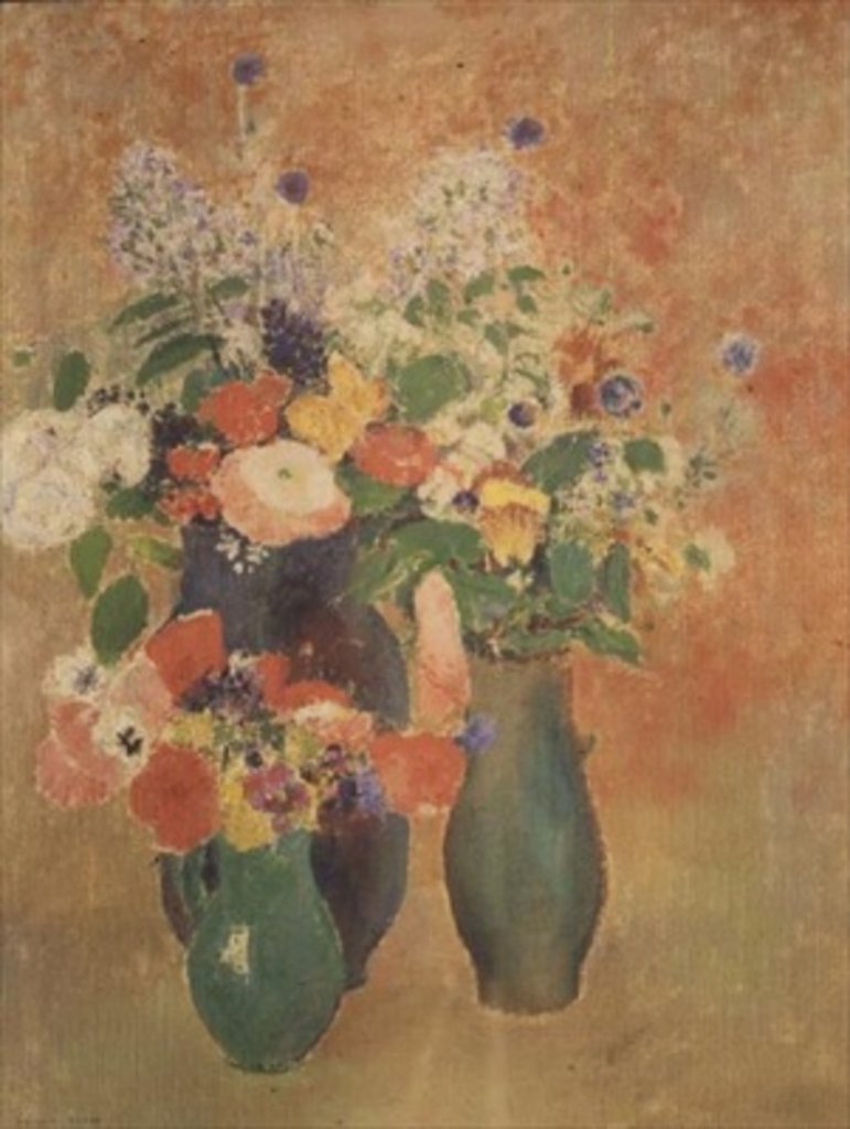 Detail of Still Life of Flowers, 1910 by Odilon Redon