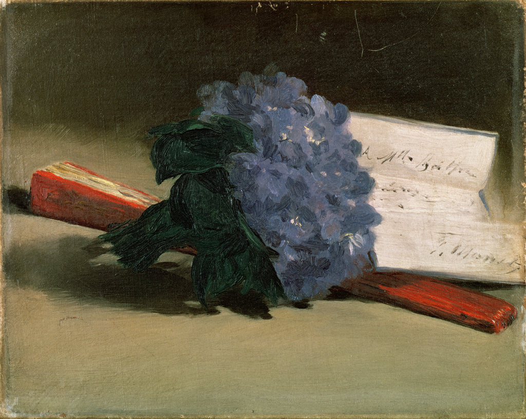 Detail of Bouquet of Violets, 1872 by Edouard Manet