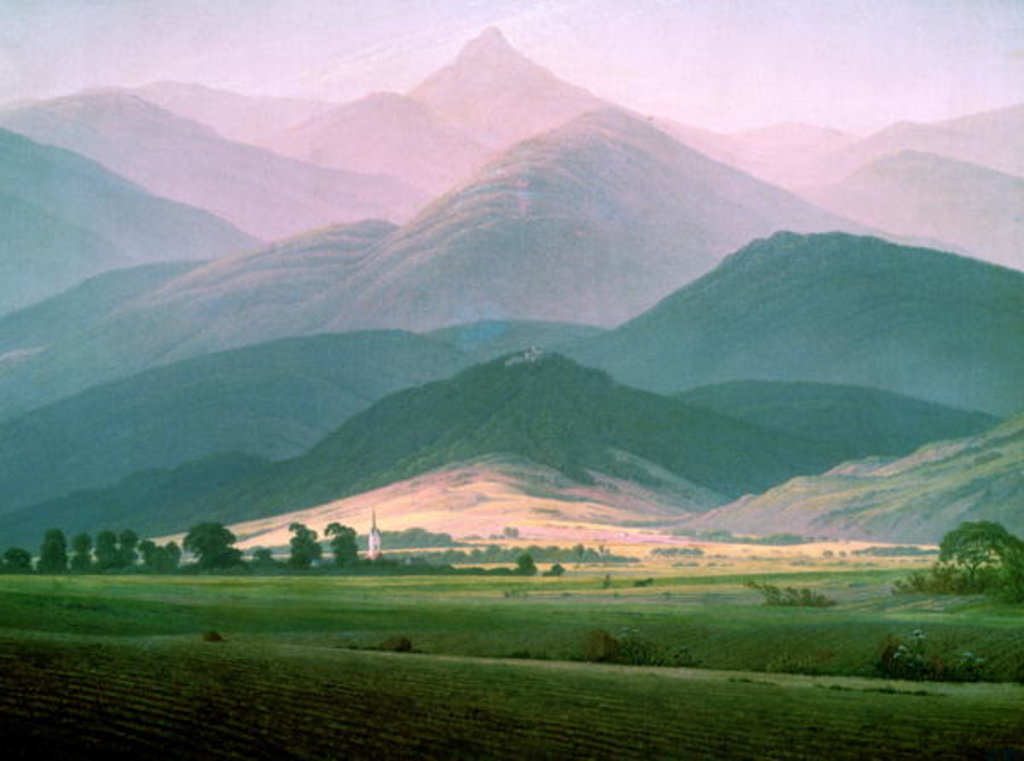 Detail of Landscape in the Riesengebirge, 1810-11 by Caspar David Friedrich