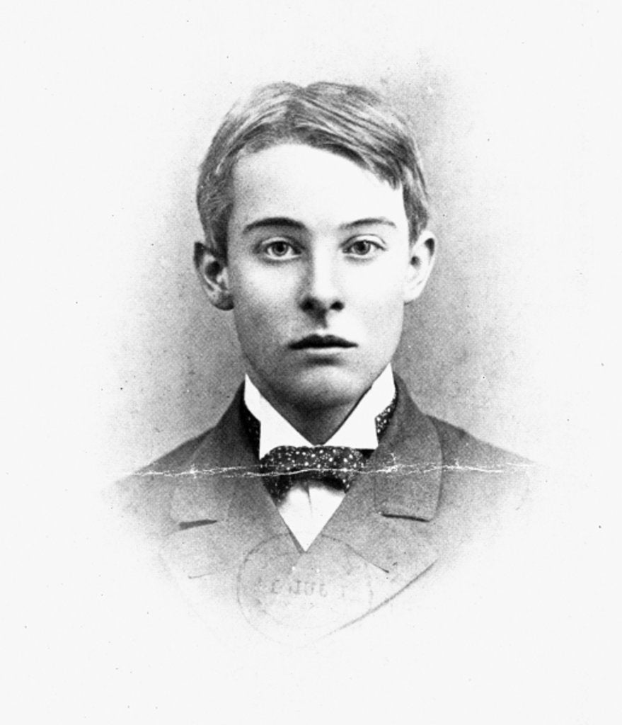 Detail of Lord Alfred Douglas, at the age of Twenty-One, at Oxford, 1891 by English Photographer