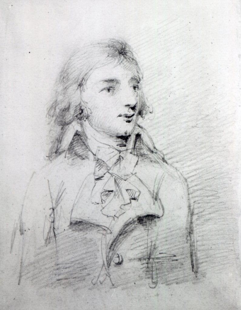 Detail of Joseph Mallord William Turner by Charles Turner