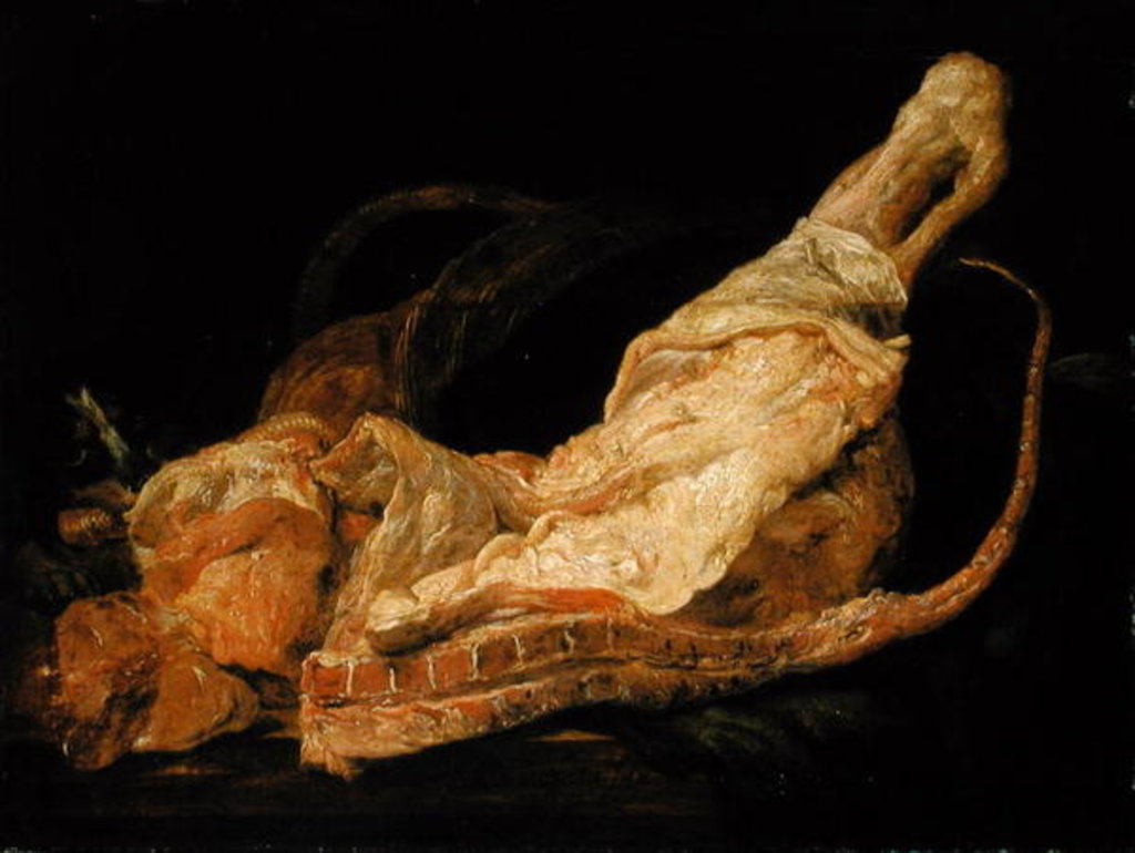 Detail of Leg of Mutton by Juriaen Jacobsz