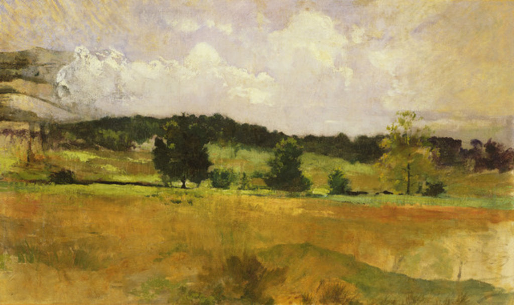 Detail of Landscape Study, c.1900 by John Henry Twachtman