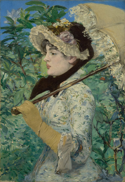 Detail of Le Printemps, 1881 by Edouard Manet