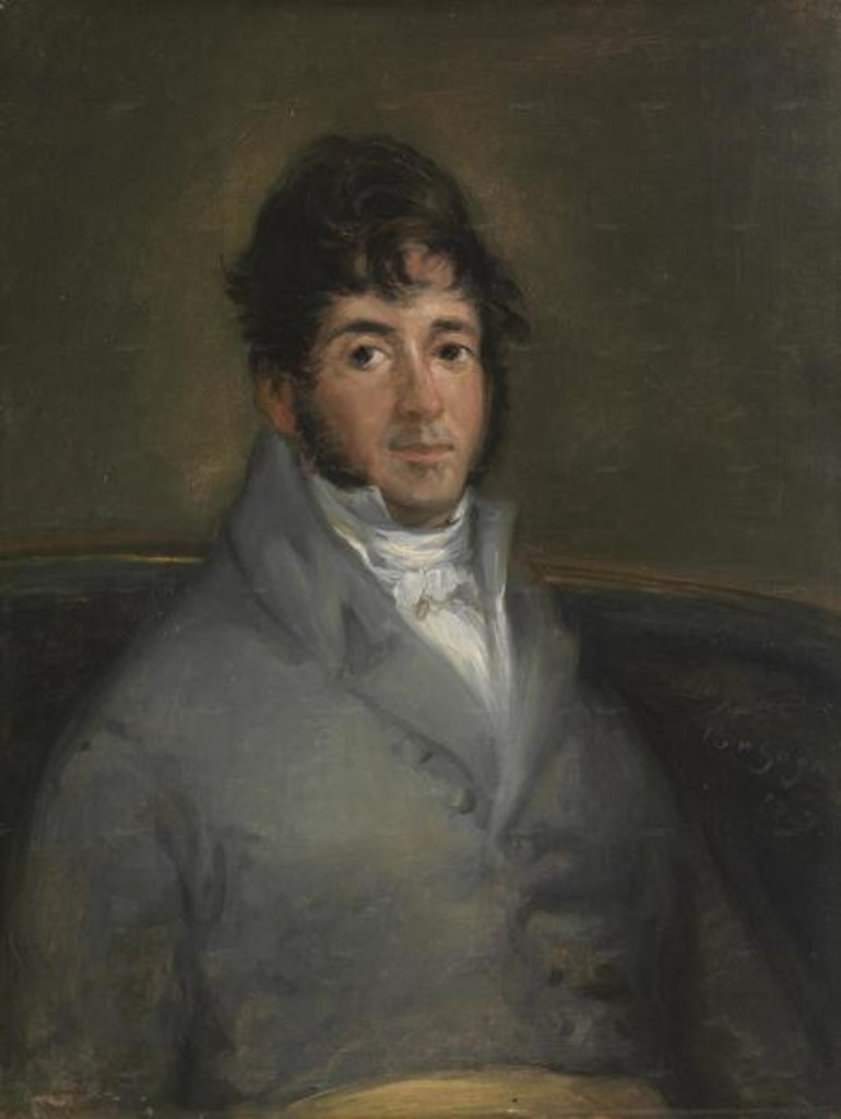 Detail of Isidoro Maiquez, 1807 by Francisco Jose de Goya y Lucientes