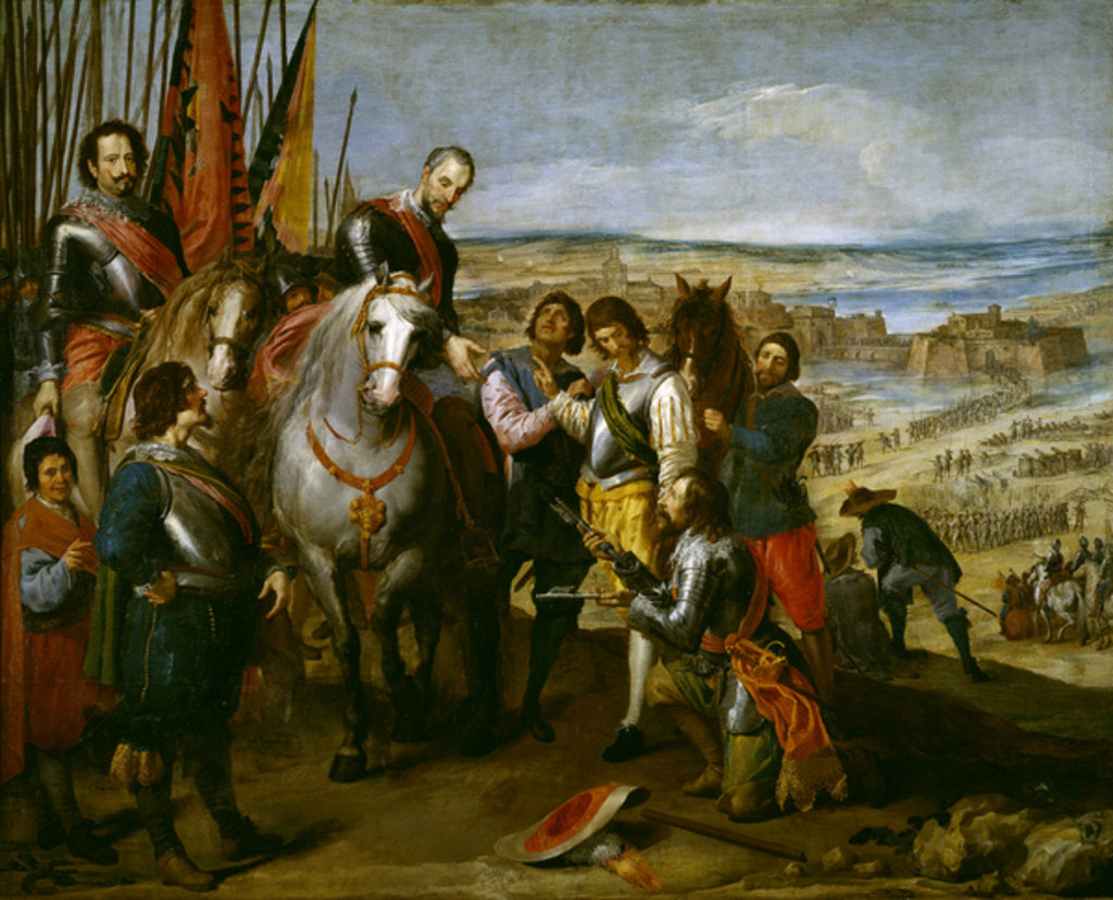 Detail of The Surrender of Jülich, 1634-5 by Jusepe or Jose Leonardo