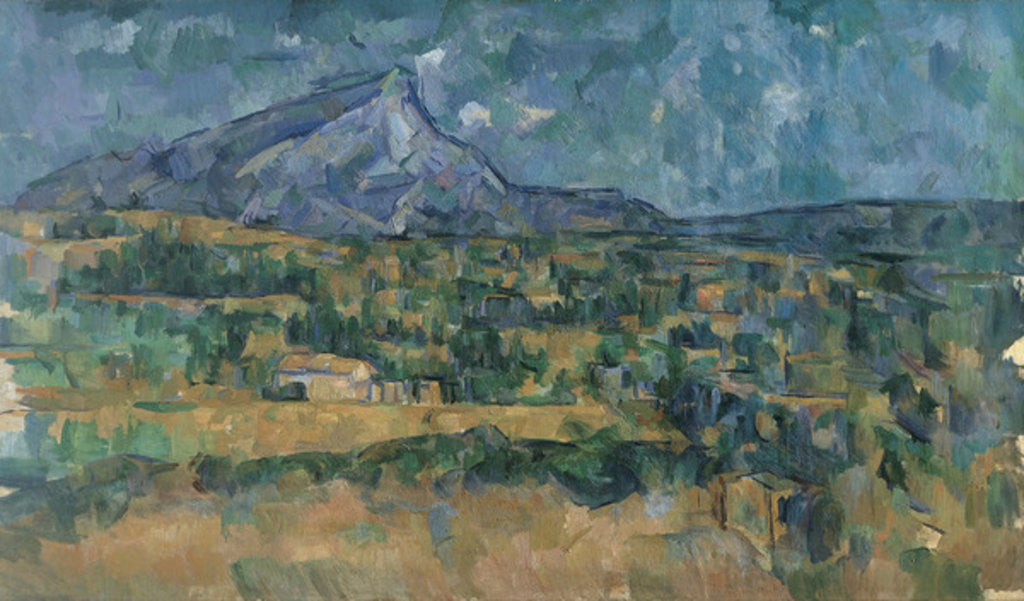 Detail of Mont Sainte-Victoire, c.1902-06 by Paul Cezanne