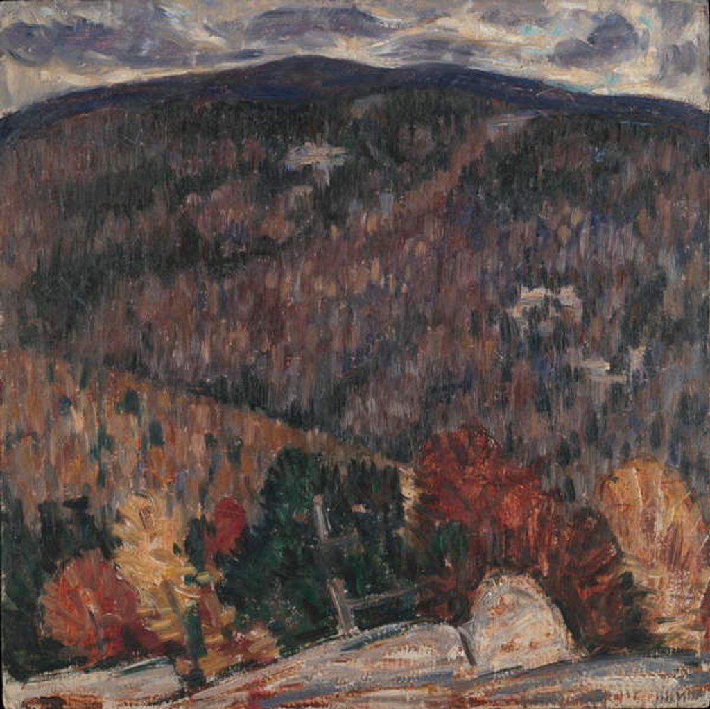 Detail of Landscape No. 25, c.1908-9 by Marsden Hartley