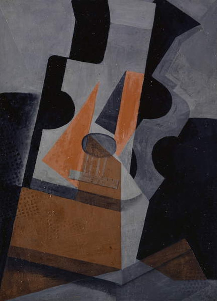 Detail of The Guitar, 1916 by Juan Gris