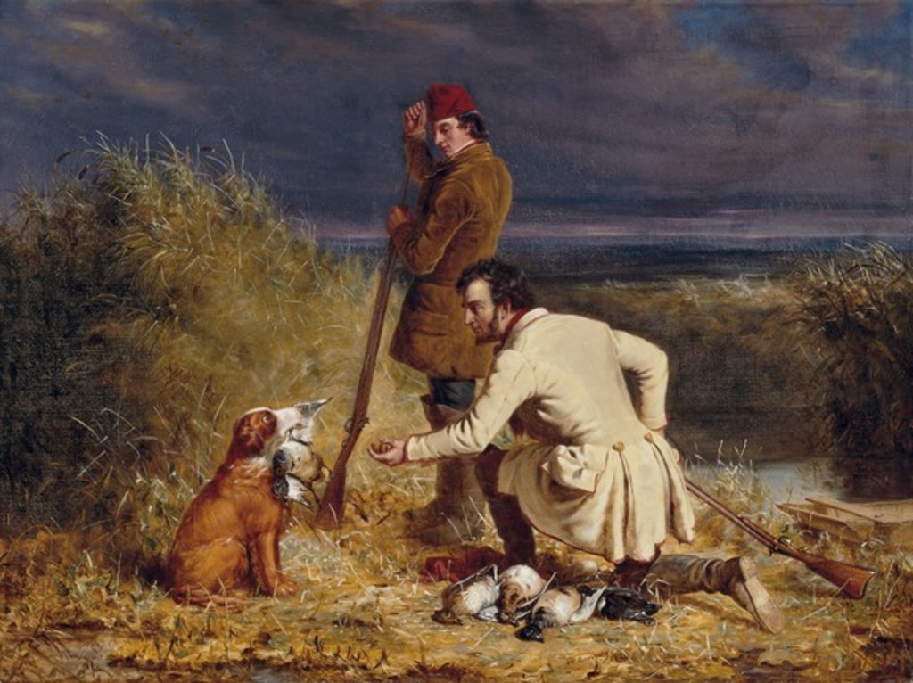 Detail of The Retrieve, 1850 by William Tylee Ranney