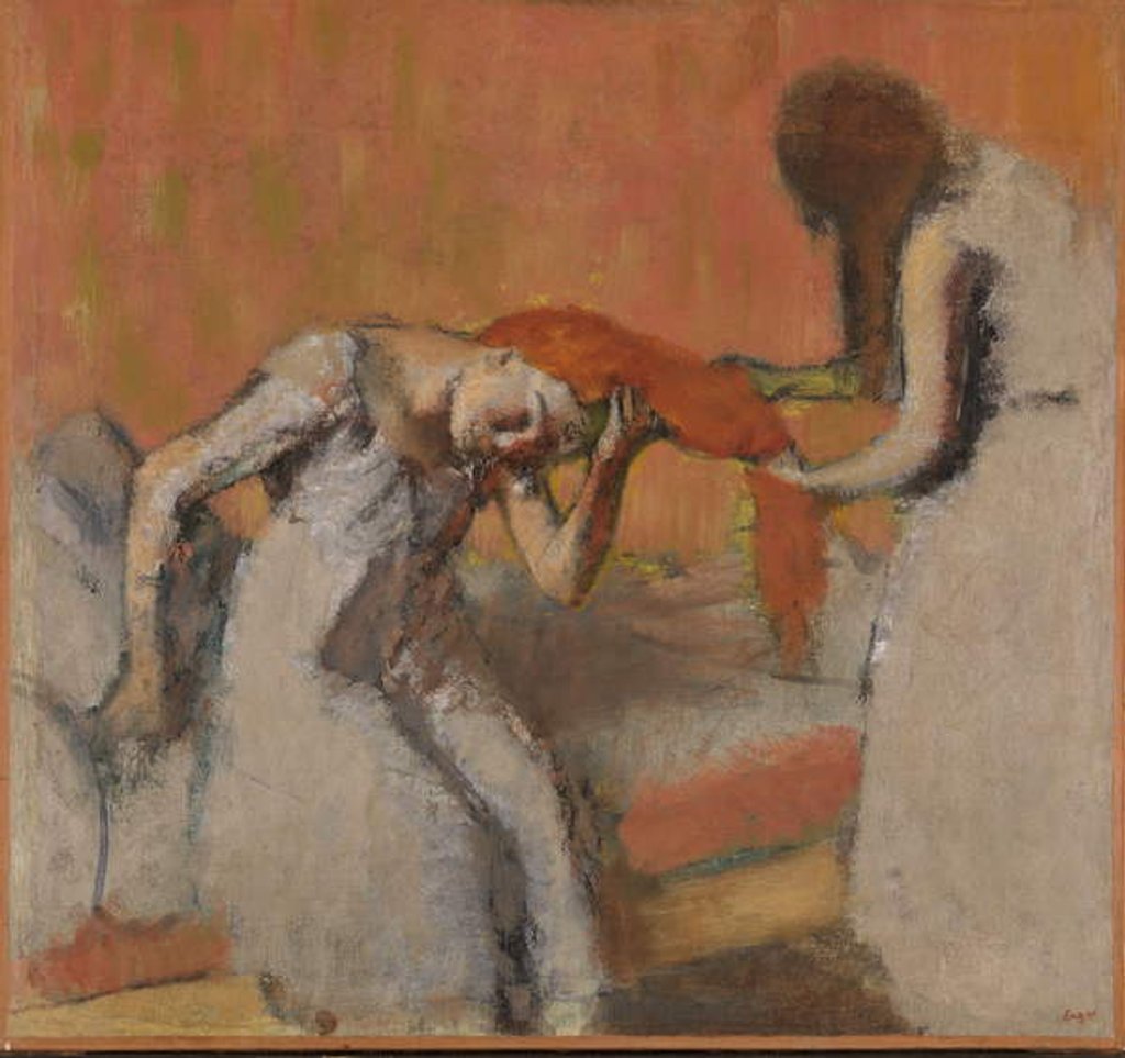 Detail of Morning Toilet, 1890 by Edgar Degas