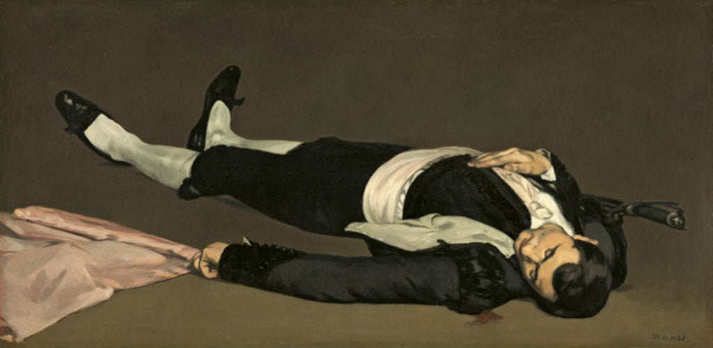 Detail of The Dead Toreador, c.1864 by Edouard Manet