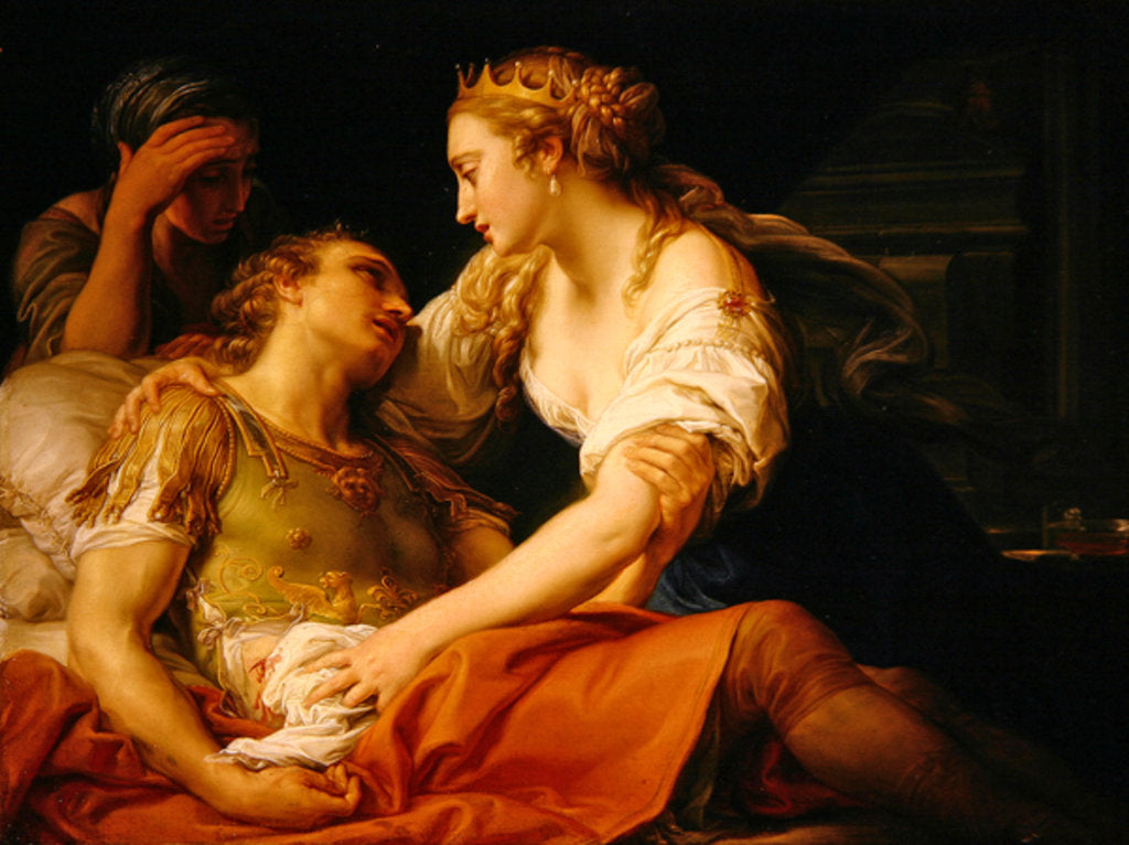 Detail of The Death of Marc Anthony, 1763 by Pompeo Girolamo Batoni