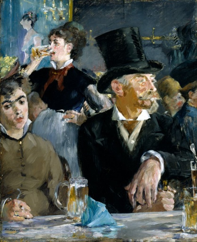 Detail of The Café-Concert, c.1879 by Edouard Manet