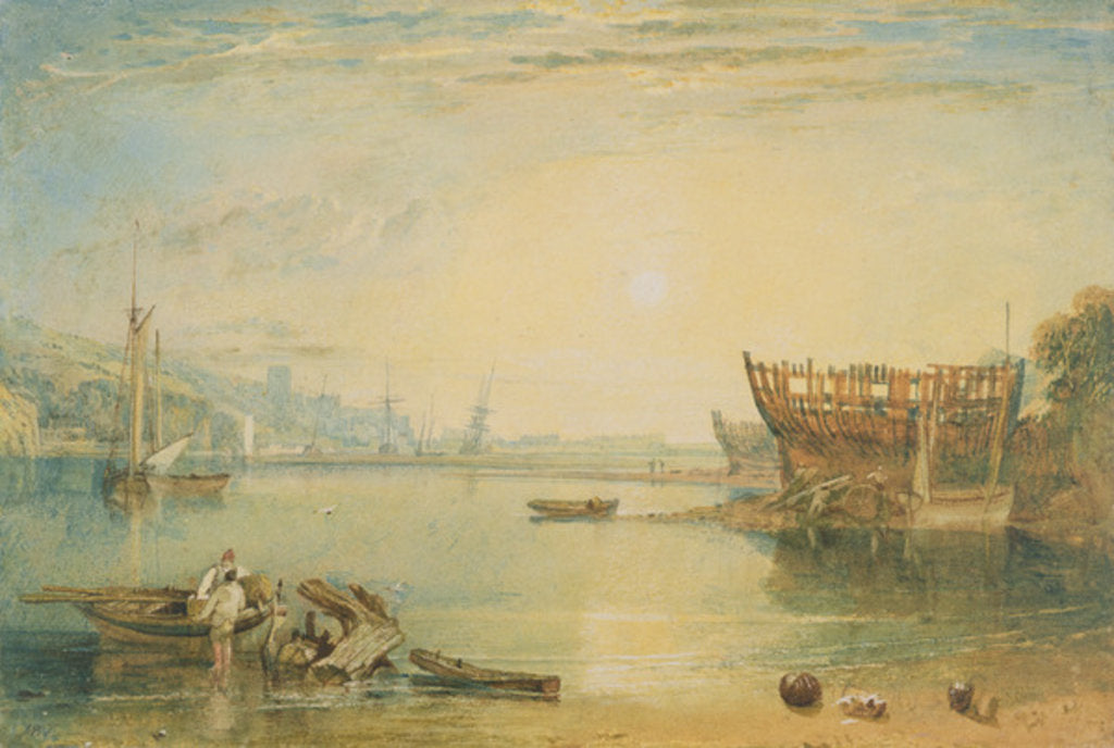 Detail of Teignmouth, Devonshire, c.1813 by Joseph Mallord William Turner