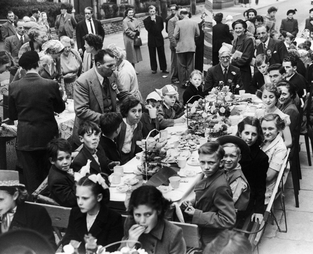 Detail of Coronation Day 1953 by Kemsley Newspapers