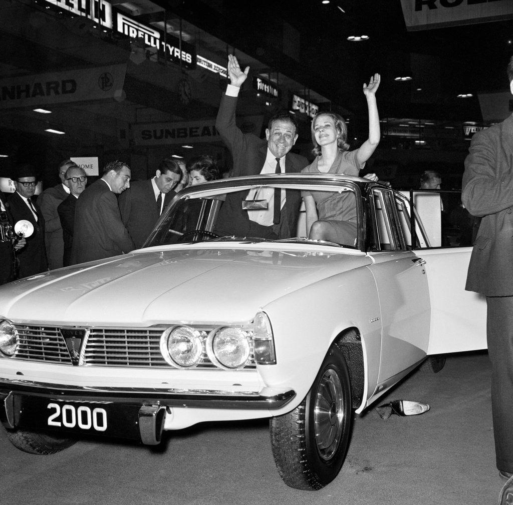 Detail of Earls Court motor show 1963 by Staff