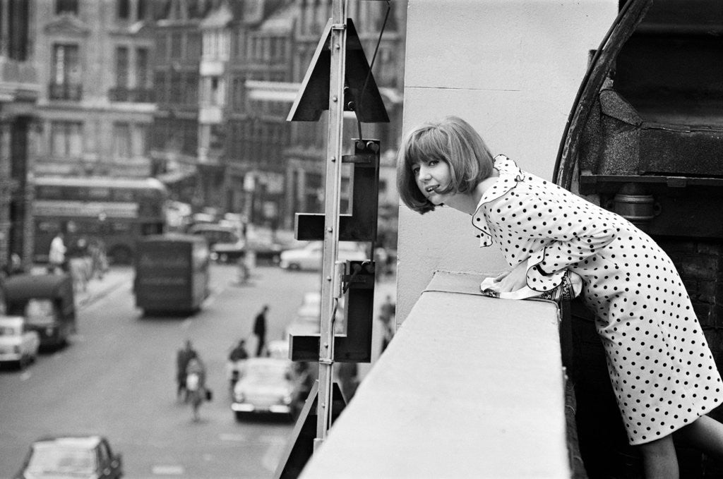 Detail of Cilla Black, 1964 by Ron Burton