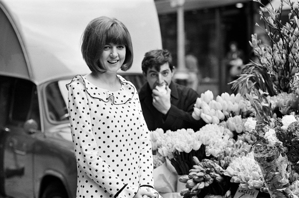 Detail of Cilla Black, 1964 by Ron Burton