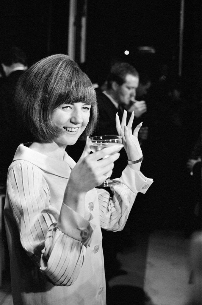 Detail of Cilla Black, 1964 by Tony Eyles