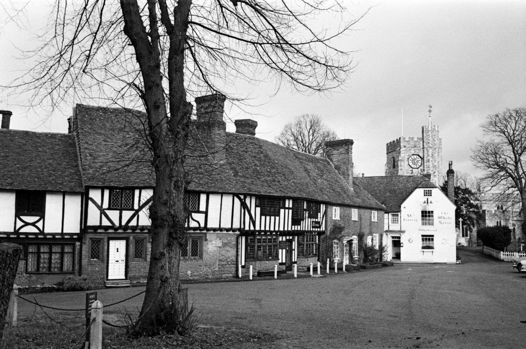 Detail of Chilham, Kent, 1961. by Terry Fincher