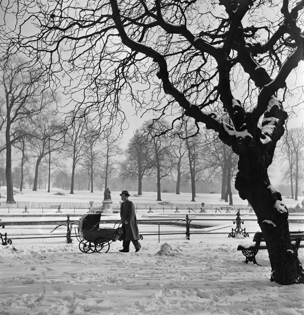 Detail of Hyde Park, circa 1953 by Staff