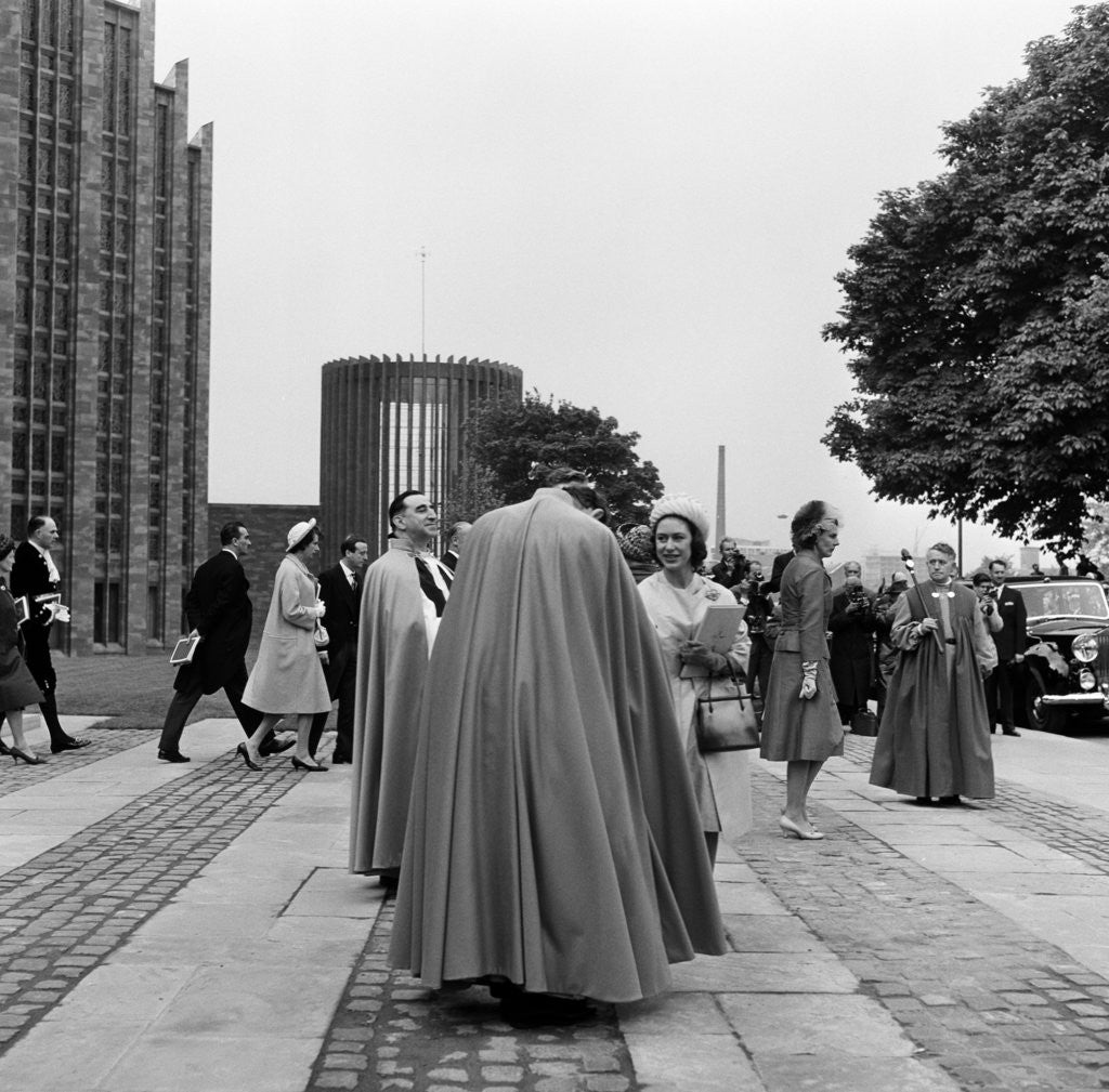 Detail of Consecration of Coventry Cathedral by Eyles