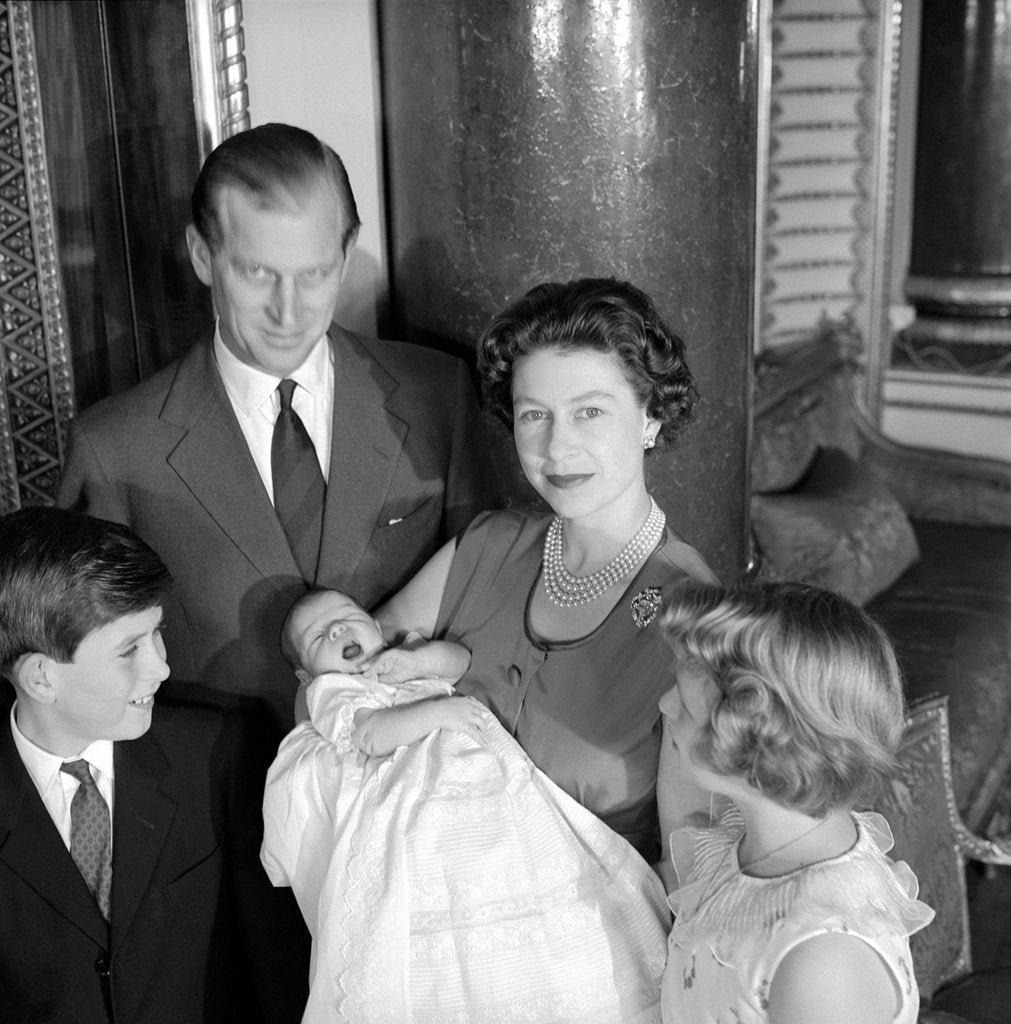 Detail of Queen Elizabeth II and family by Cecil Beaton