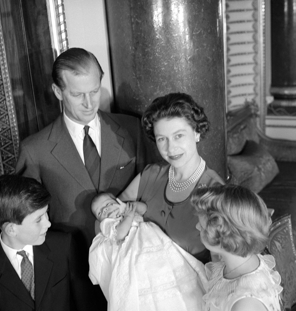 Detail of Queen Elizabeth II and family by Cecil Beaton