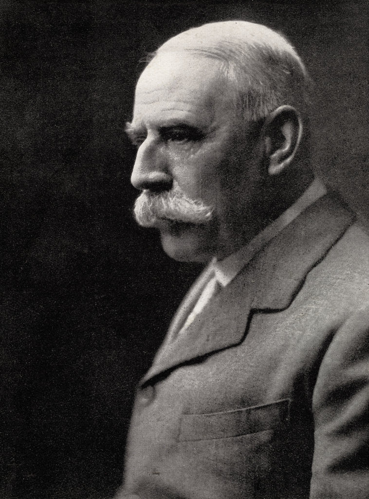 Detail of Sir Edward Elgar, (1857-1934), English composer by Anonymous