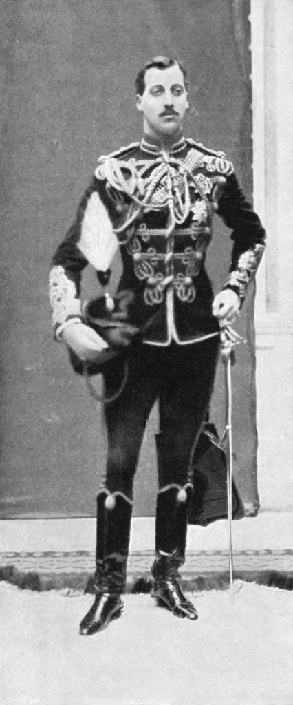 Detail of Prince Albert Victor, Duke of Clarence and Avondale by London Stereoscopic & Photographic Co