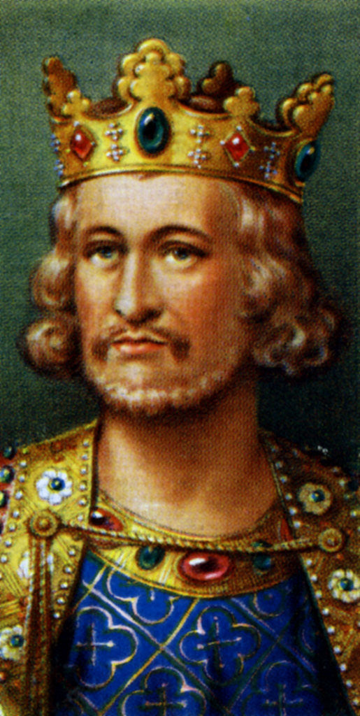 Detail of King John by Anonymous