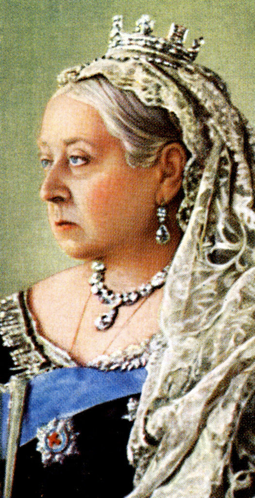 Detail of Queen Victoria by Anonymous