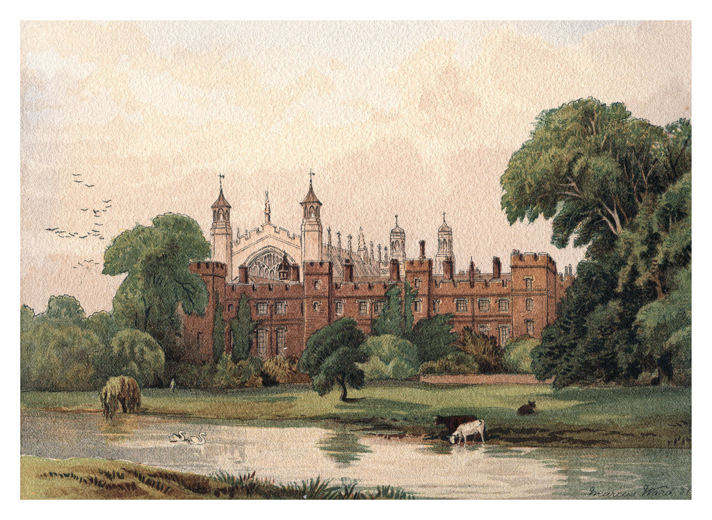 Detail of Eton College by Anonymous