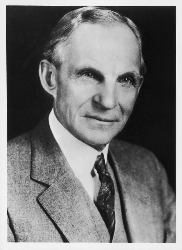 Detail of Henry Ford, American automobile engineer and manufacturer, 1908 by Unknown