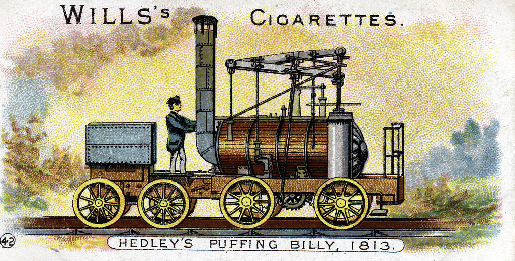 Detail of Hedley's Puffing Billy, 1813 (1901) by Unknown