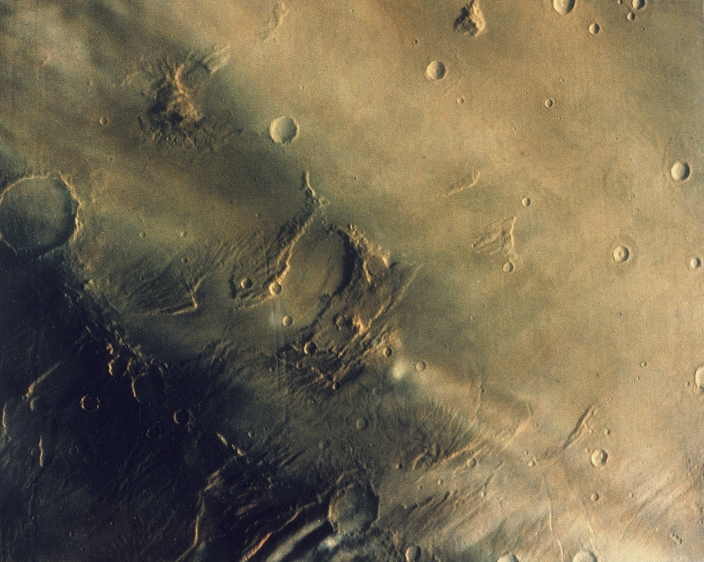 Detail of View of Mars,  August 1976 by Unknown