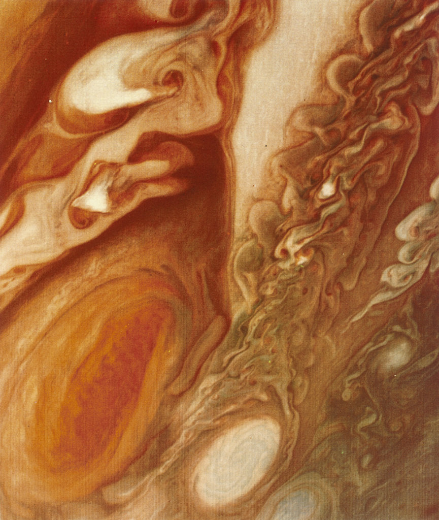 Detail of Great Red Spot on Jupiter, 1979 by Unknown