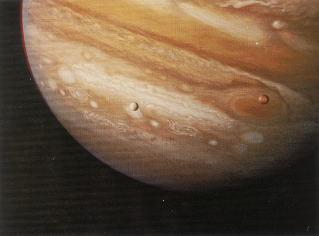 Detail of The planet Jupiter, 1979 by Unknown