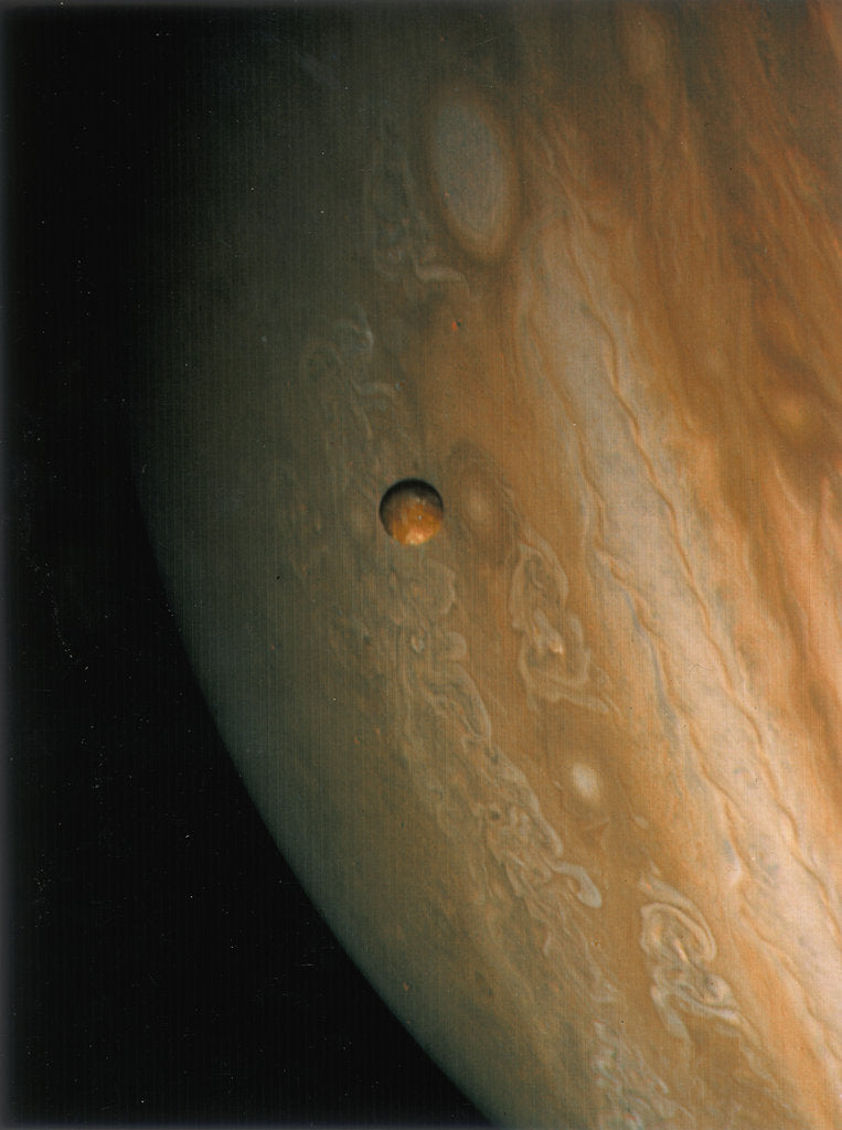 Detail of Jupiter and Io, one of its moons, 1979 by Unknown