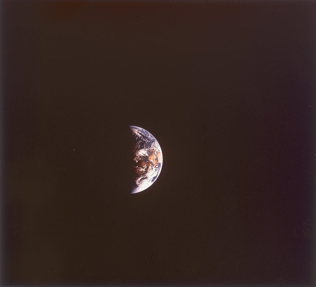 Detail of The earth from space, 1968 by Unknown