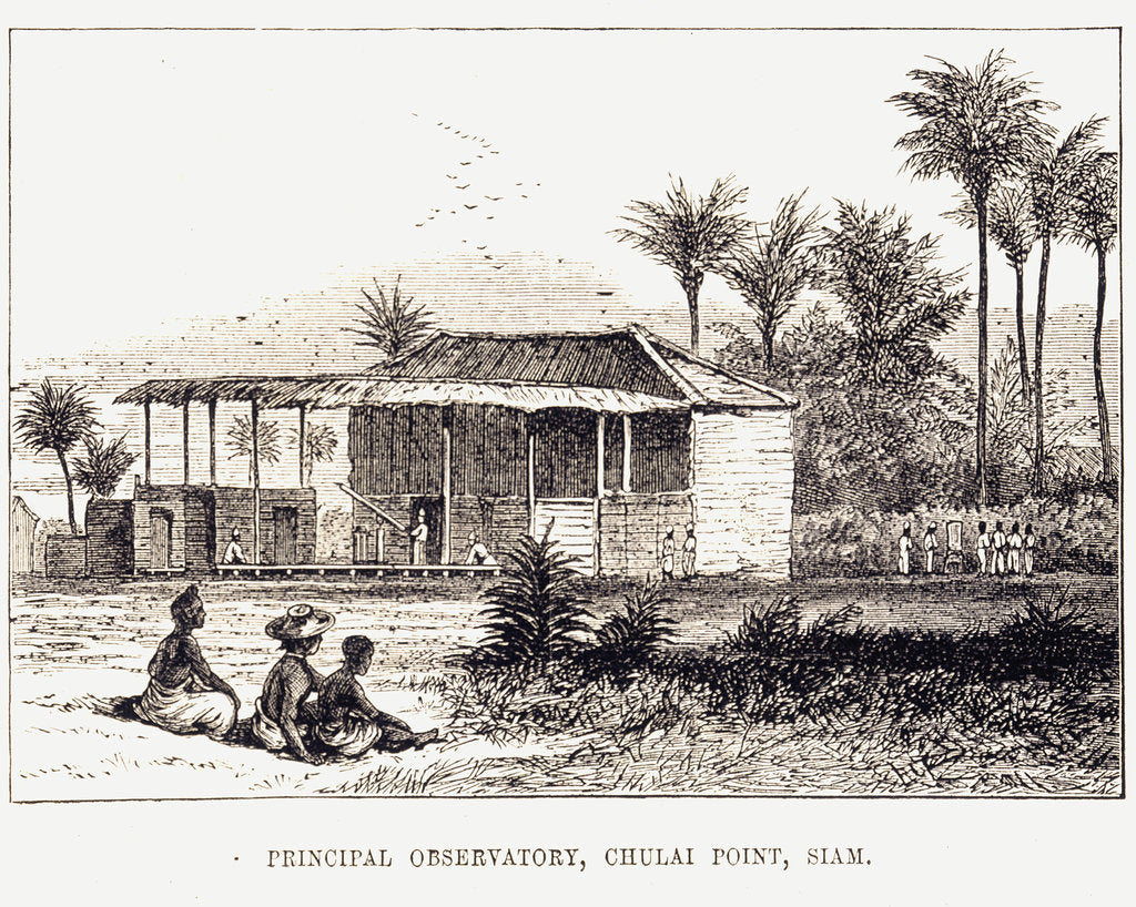 Detail of Principal Observatory, Siam, 1875 by Unknown