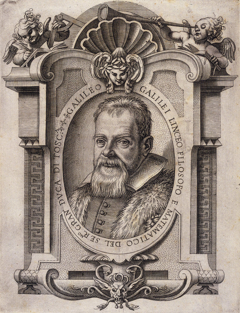 Detail of Galileo Galilei, 1623 by Unknown