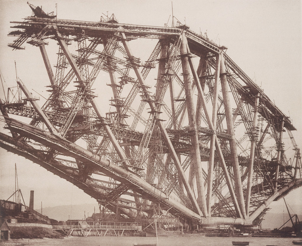 Detail of The Fife cantilever, c1880s by Unknown