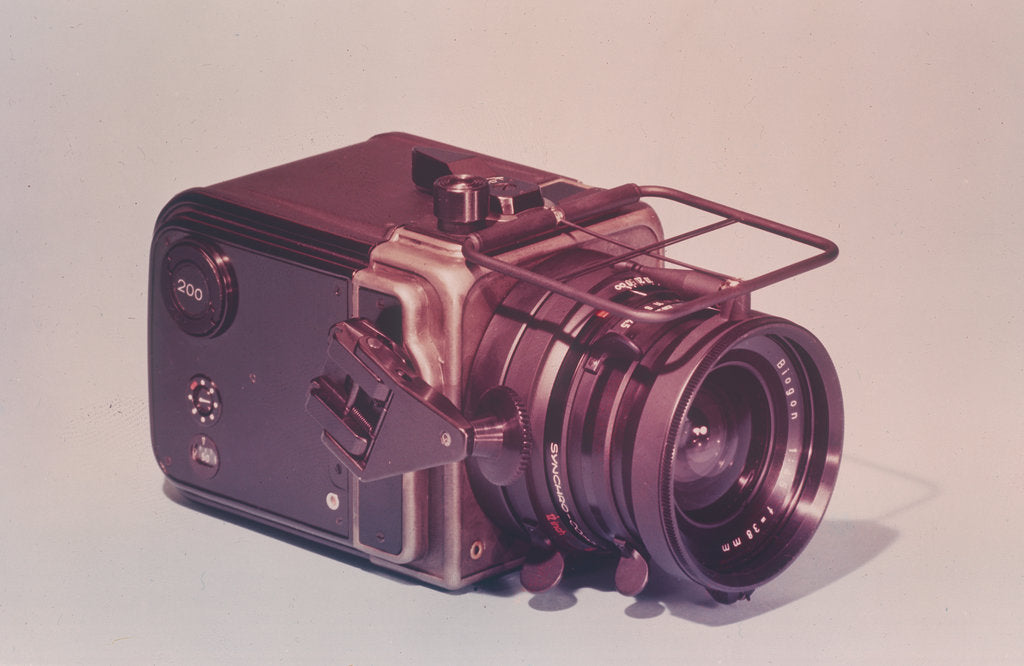 Detail of Hasselblad Lunar Surface Camera, 1969. by Viktor Hasselblad AB