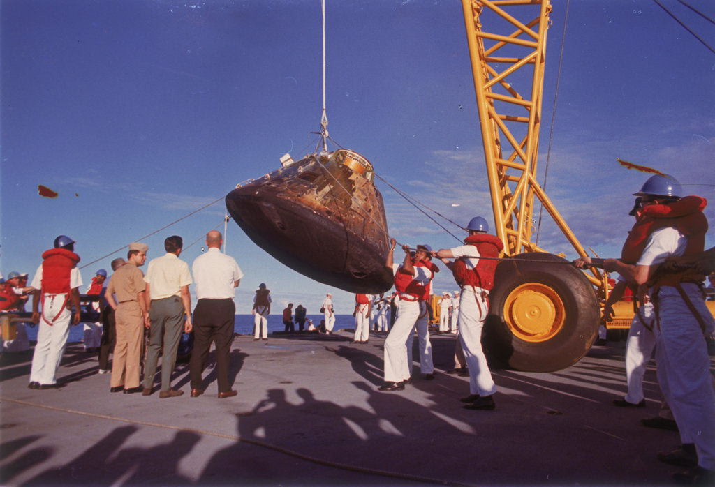 Detail of The Apollo 10 Command Module (Capsule), 26 May 1969 by Unknown