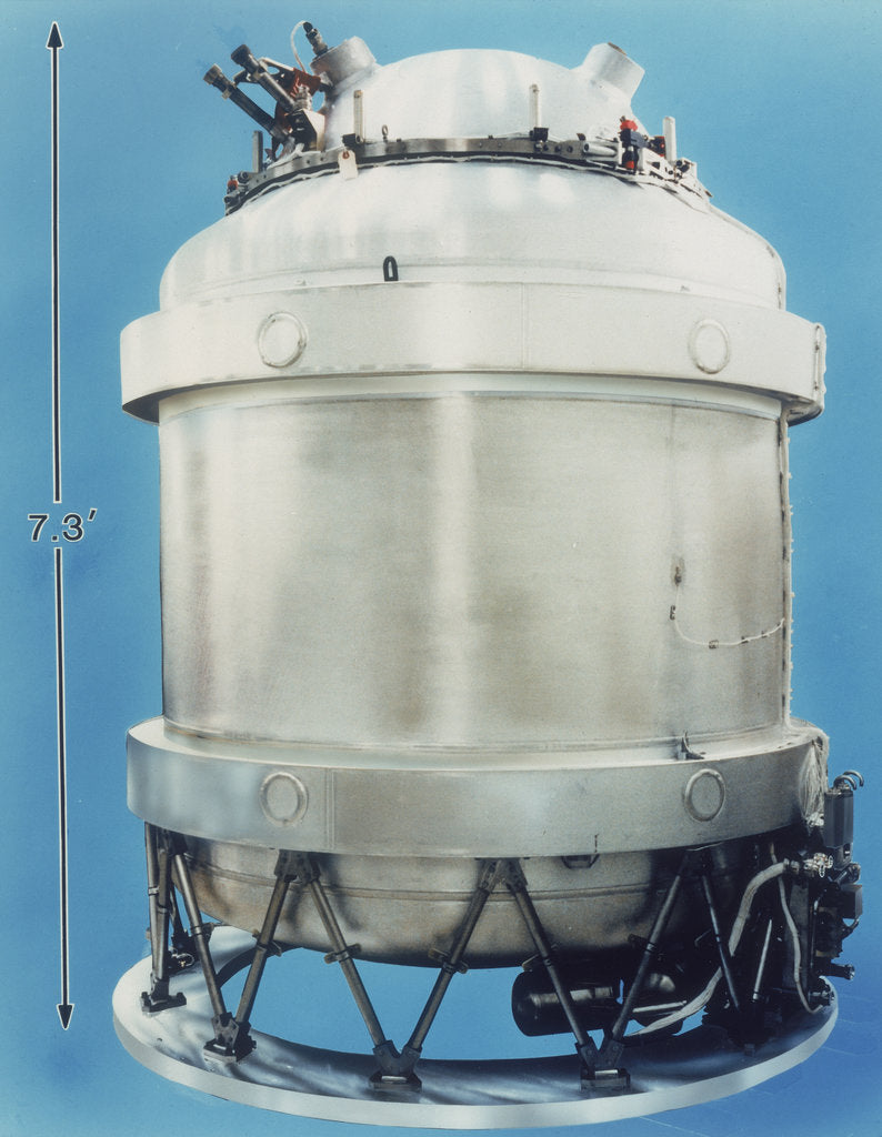 Detail of Cryostat for COBE satellite, 1989, USA by Unknown