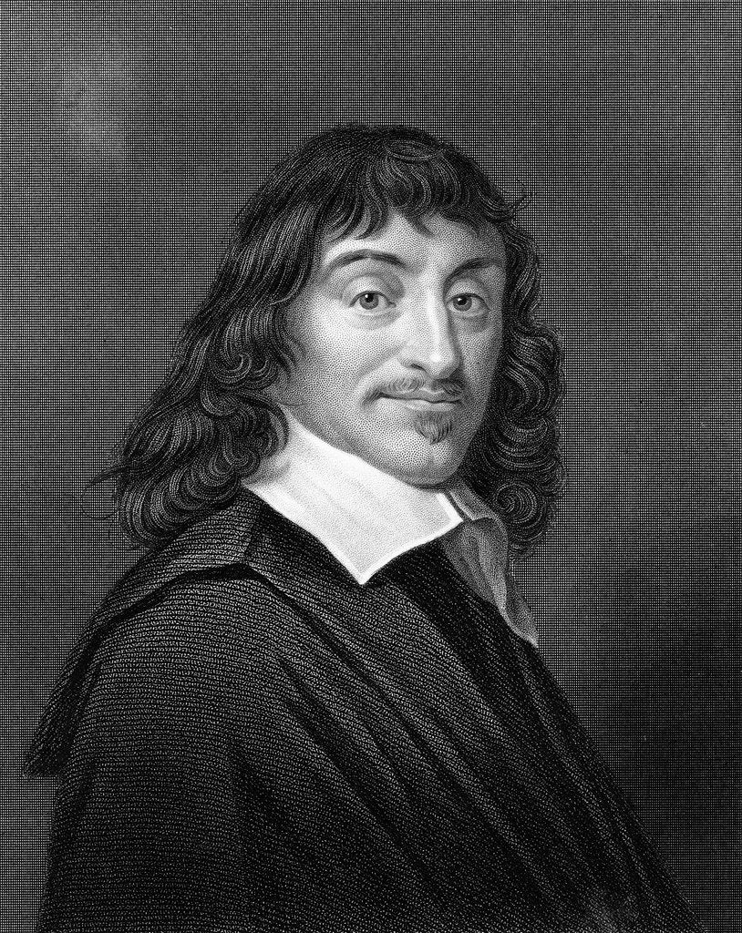 Detail of Rene Descartes, French philosopher and mathematician, 1835 by Unknown